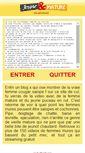 Mobile Screenshot of jeune-mature.org